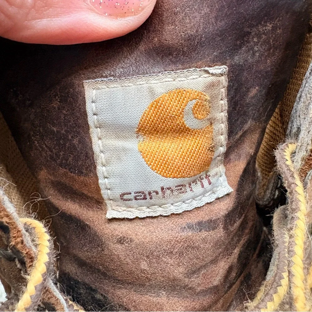 Carhartt Boots Mens 13 Traditional Welt Waterproof 6 inch Moc Toe Work CMW6197